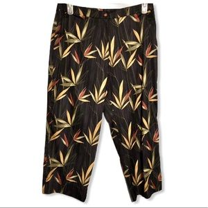 Banana Bay Resort Wear Capris Womens Large New